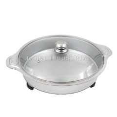 Hot Sale Hotel Stainless Steel Buffet Chafing Dish Food Warmers with Show Window