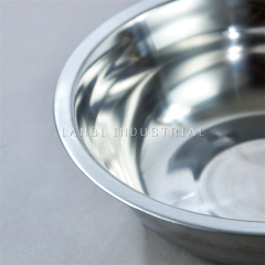 Hot Sale Thick Kitchen Multifunction Metal Basin Stainless Steel Soup Bowl