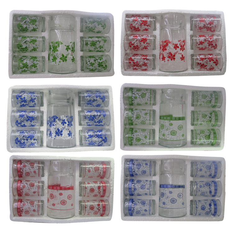 Hot-Selling-Eco-Friendly-7-pcs-Glass-Set-with-Color-Printing-Glass-Water-Drinking-Juice-Jug-Set-LBGS5101