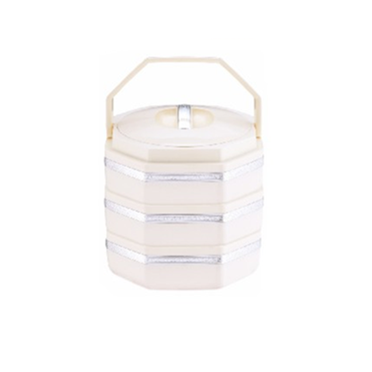 Insulated-Lunch-Box-123-Layers-410-Stainless-Steel-Wooden-Color-Marble-LBFW0028
