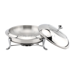 Luxury Golden Stainless Steel Food Warmer Used Chafing Dish Buffet Set