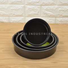 Multi Size Not-stick Stainless Steel High Quality Set in Round Shape Cake Pan