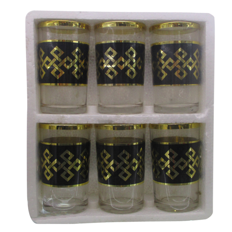 New-Design-6-pcs-Golden-Electroplated-Glass-Water-Drinking-Cups-Set-LBGS6201