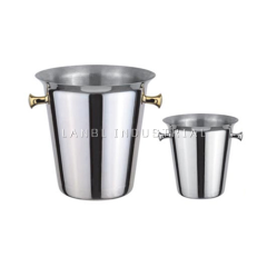 Promotion Stainless Steel 201 Champagne Standing Ice Bucket