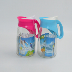 Promotional Gift Package 1180ML Penguin Glass Water Filter Pitcher Juice Pitcher