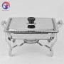 Square Chafing Dish Stainless Steel Buffet Food Warmer For Sale