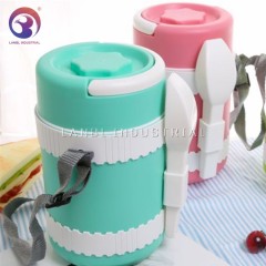Stainless Steel Metal Thermos Food Warmer Container Children Lunch Box