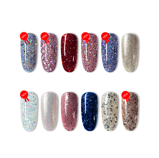 Wholesale Custom Private Label 15ml Multicolor Gel Nail Polish for Art Salon