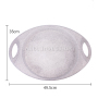 Customized Lunch Tray Plate PP Plastic Lunch Container in Stock
