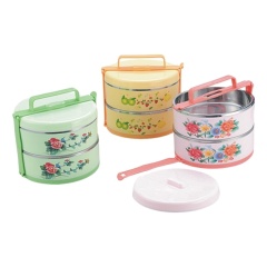 Customized 2 Layers/Set Thermal Proof Stainless Steel Lunch Box