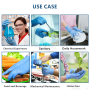 Stock Disposable Nitrile Gloves Surgical Sterile Powder Mitten Latex Medical Vinyl Gloves