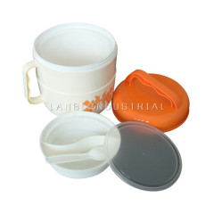 Customized Thermal Proof Plastic PP Insulated Lunch Box Food Container