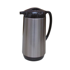 1L Double Wall Stainless Steel Vacuum Flask Thermos Jug Glass  Liner