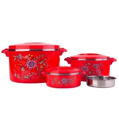4 Pcs/Set Insulated Thermal Stainless Steel Lunch Box Food Warmer Casserole
