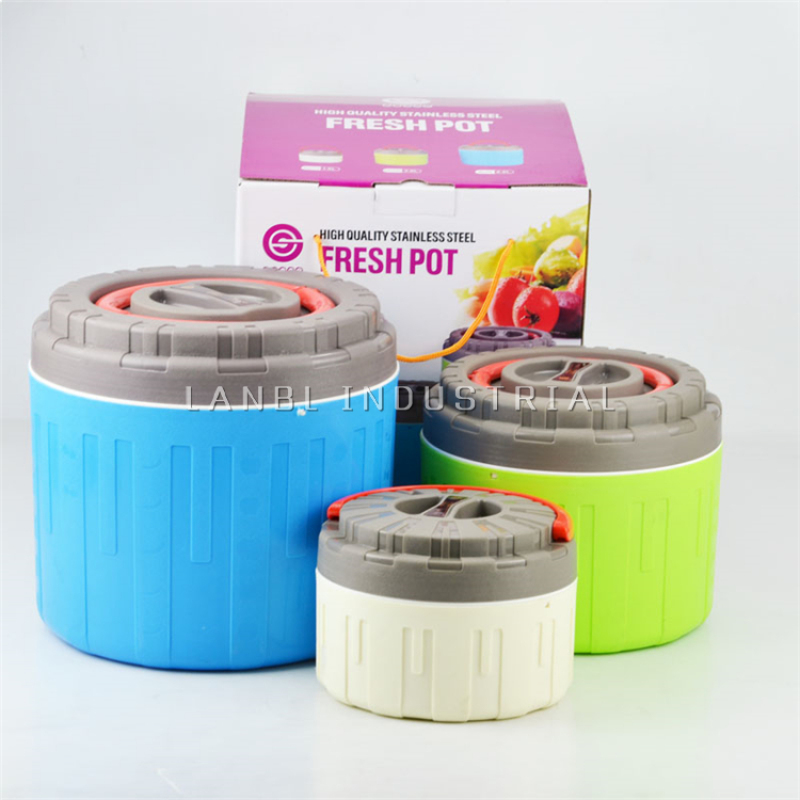 5pcs/set PP Lunch Box, Modern Multi-grid Food Storage Box For Kitchen