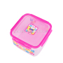 Customized 3Pcs/Set Lunch Box Plastic Freshness Preservation Food Container