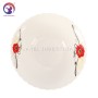 Flower Decal Chinese Style 8" Ceramic Fruit  Porcelain Soup Bowl