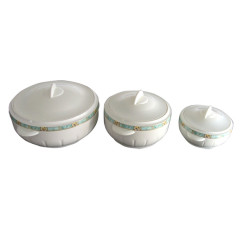 Customized 3 Pcs/Set Round Stainless Steel Bowl With High Quality