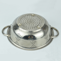 Commercial Kitchen Colander Fruit Stainless Steel Vegetable Strainers