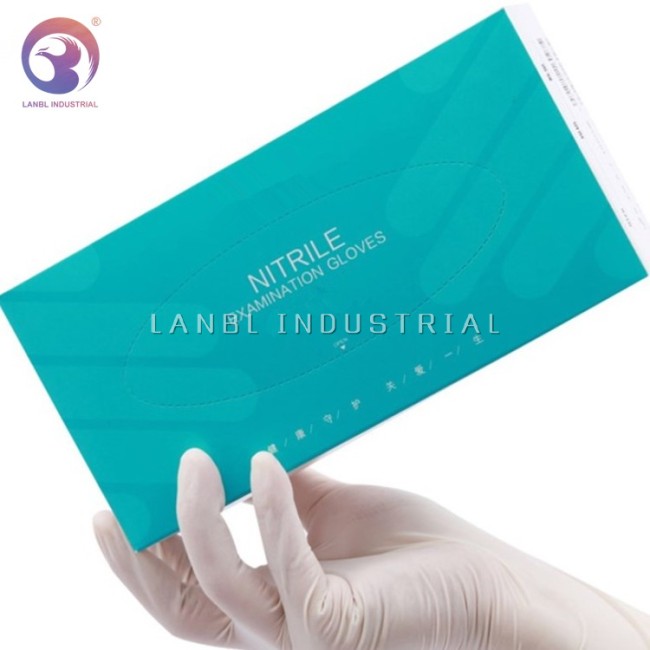 Disposable Gloves Nitrile Rubber Gloves Latex For Laboratory in Stock