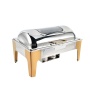 Hotel Restaurant Daily Use Stainless Steel Chafing Dishes Buffet Stainless Steel Food Warmer