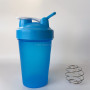 400ML Portable Fitness Shaker Can Be Customized Logo Plastic Protein Shaker