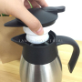 2.0L Stainless Steel 304ss Coffee Pot Double Wall Vacuum Tea Pot Household Thermos Water Kettle