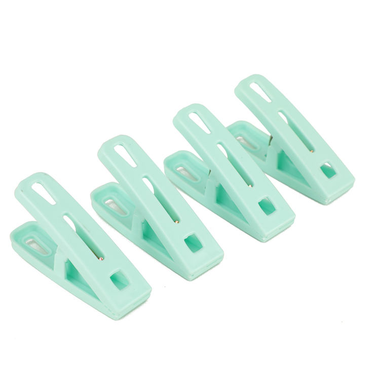 Customized 16 Pcs/Pack Hanging Colorful Plastic Laundry Clothes Pegs
