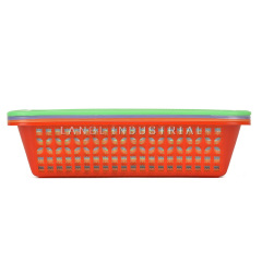 Cheap Price Rectangular Strainer Basket for Fruit Vegetable Storage
