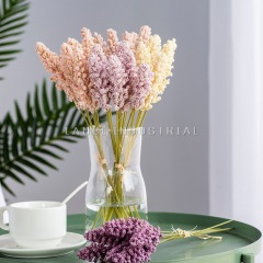 6PCS Artificial flowers Bundle Wedding Supplies Artificial Vanilla Spike Party bedroom decoration flower