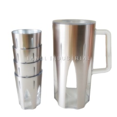 Wholesale Plastic PP 2.5L Water Pitcher Kettle Jug Sets With 4 Cups
