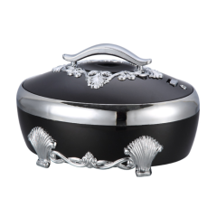 Luxury Gift Holiday Large Portable Stainless Steel 4L/5L/6L Insulated Hot Pot Casserole insulated Food Warmer