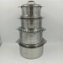 4 Pcs High Quality Double Wall Thermos Food Warmer Container Set Insulated Hot Pot Casserole