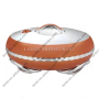 4L/5L/6L Luxury Gift Oval Large Portable Travel Stainless Steel Hot Pot Set Container Insulated Food Warmer Cassrole