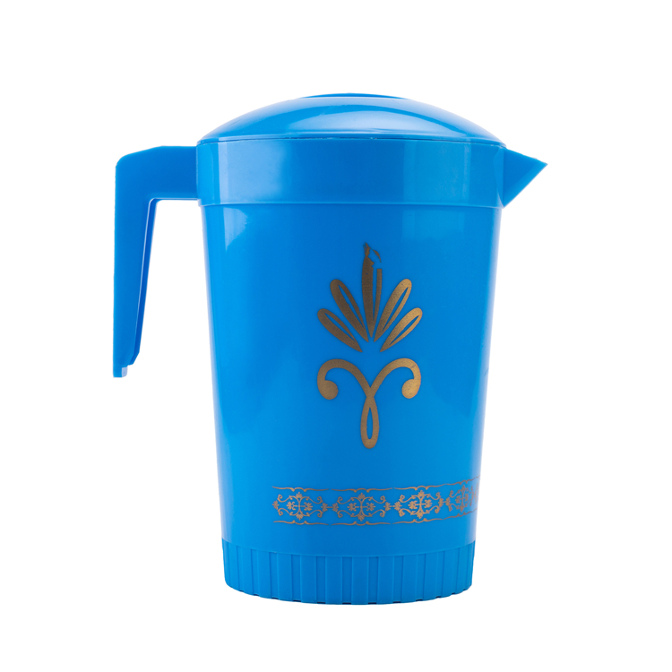 Customized 5 pcs set 2.2L Plastic Water Cooler Jug Kettle Set with 4 Cups