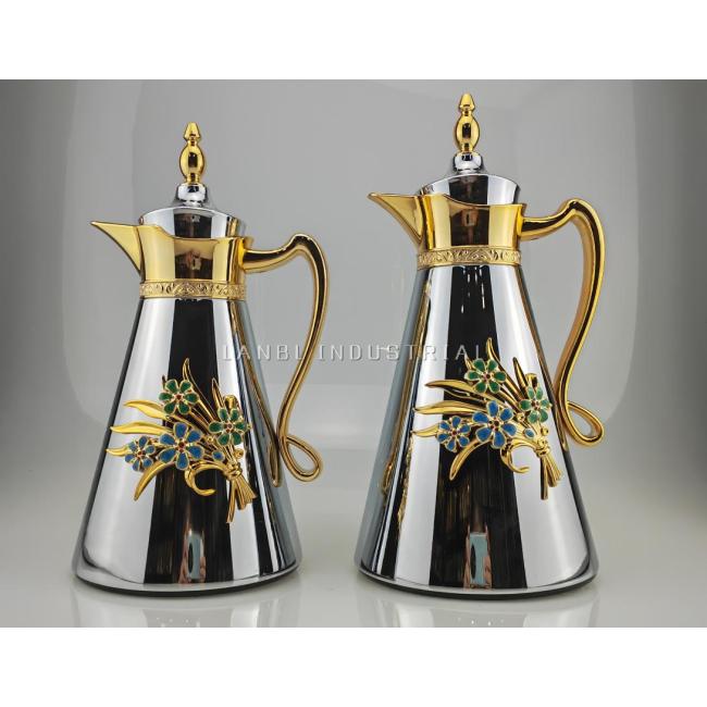 Vacuum Pot 0.7L+1L Hot Kettle Arabic Coffee Pot  Glass Bottle Bladder Vacuum Kettle