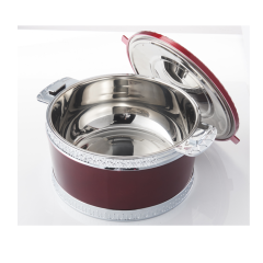 New Arrival  High Quality ABS 2.0+4.2+6.3L 3PCS Set Stainless Steel Casserole Food Warmer Insulated