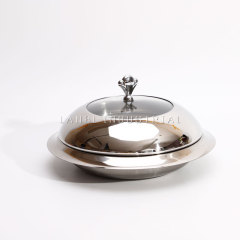 28cm Luxury Golden And Sliver Banquet Stainless Steel Food Warmer Used Chafing Dishes Buffet Set for catering