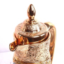 2 PCS 0.7+1.1L Arabian Print Thermos Kettle Set Luxury Household Gold Plated Thermos Pot Tea Cup Sets