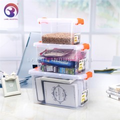 Colorful Large Small Plastic Clothes Storage Boxes for Household Use