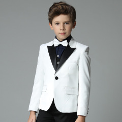 2021 Groom Best men Wedding banquet business casual boy's three-piece suit