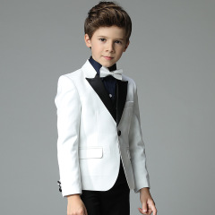 2021 Groom Best men Wedding banquet business casual boy's three-piece suit
