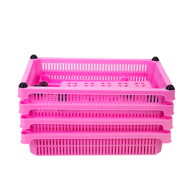 Customized 4Tiers Multipurpose Rectangular Plastic Kitchen Storage Rack