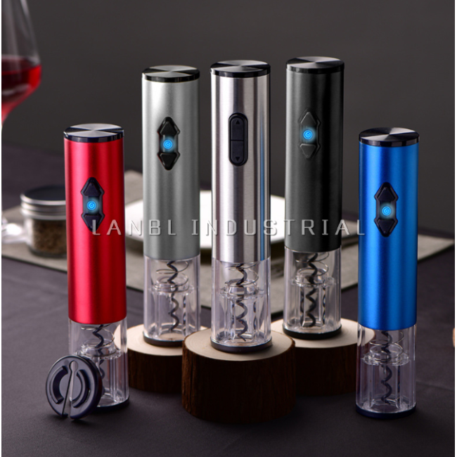 Bar Accessories Electric Wine Opener Gift Set Battery Operated