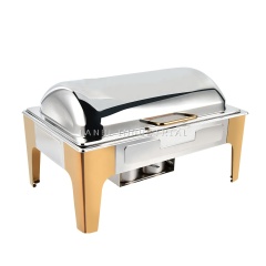 Hotel Restaurant Daily Use Stainless Steel Chafing Dishes Buffet Stainless Steel Food Warmer