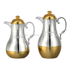 0.5L+0.8L PP Outer Glass Inner Arabic Vacuum Flasks & Thermoses Plastic Handle Color Box Customized Coffee Tea Pot 0.5L+0.8L PP Outer Glass Inner Arabic Vacuum Flasks & Thermoses Plastic Handle Color Box Customized Coffee Tea Pot