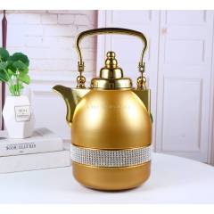 1.0L Arabic Style White Color Asbestos-free Glass Liner Insulated Vacuum Flask 1.0L Arabic Style White Color Asbestos-free Glass Liner Insulated Vacuum Flask