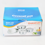 Wholesale Cooking Soup Stainless Steel Casseroles Hot Pot Set for Kitchen