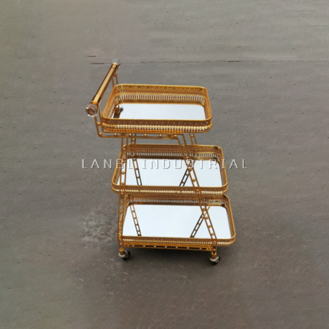 2022 New Design Hotel Serving Trolley & Service Trolley  For Food/Wine/Drink