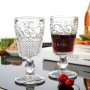 Wholesale Glass Creative Glass Diamond Whisky Red Wine Glass Set Home Living Room Glasses